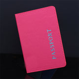 1PCS Travel Passport Holder Card Cover on the Case for Women's Men Adventure porta passaporte pasport paspoort