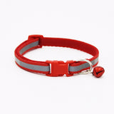 Nylon Reflective Pet dog Collar for Small Dogs Cat Puppy Necklace with Bell For Chihuahua Necklace Pet Products For Animals