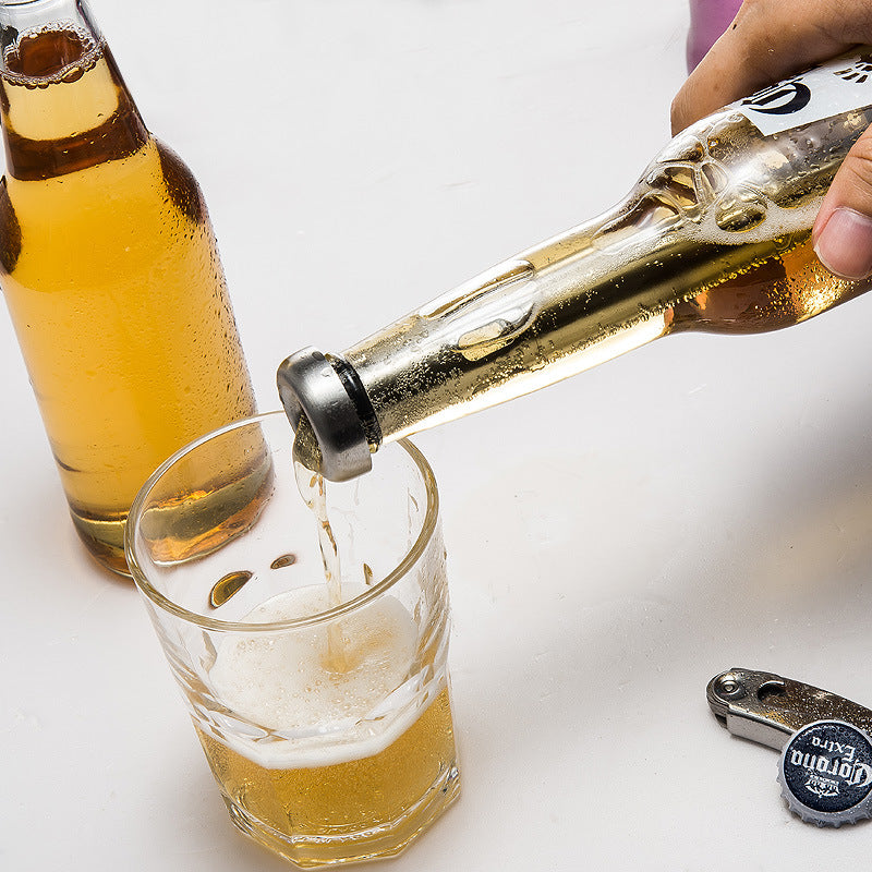 Stainless Steel 2 pcs Wine Liquor Chiller Cooling Ice Stick Rod In-Bottle Pourer Beer Quick Simple Main image