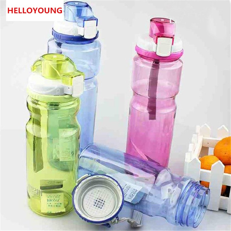 CJ003 Fashion Clamshell Space bottle Water Bottle Large-capacity Sports Bottle 800ml Portable Drinking Drinkware Readily Bottle Main image