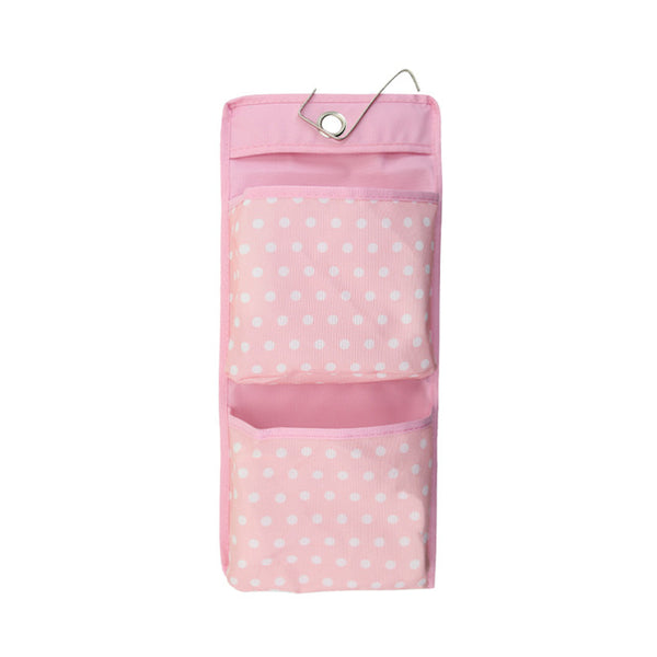 Large Pocket Dot Oxford Cloth Storage Bag Wall Door Hanging Storage Bag Sundries Storage Organizers