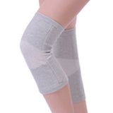 1Pair Warm Elastic Breathable Knee Support Brace Bamboo Fiber Health Care Knee Brace Spring Stay Knee Pads
