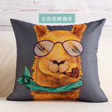 BZ109 Luxury Cushion Cover Pillow Case Home Textiles supplies Lumbar Pillow Mr.cat Pattern decorative throw pillows chair seat