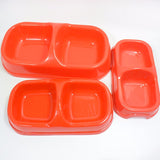 Pet Accessories Bowl pet folding portable Dog Bowls for food the dog drinking water bowls Pet Double Dishes Cat Dog Dispenser