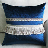 BZ158 Luxury Cushion Cover Pillow Case Home Textiles supplies Simple Aegean Pillowcase Lumbar Pillow Neck pillows chair seat