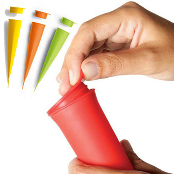 Hot Silicone Popsicle Mold / Ice Pop Molds / Ice Cube Tray / Ice Cream Tubs Tools