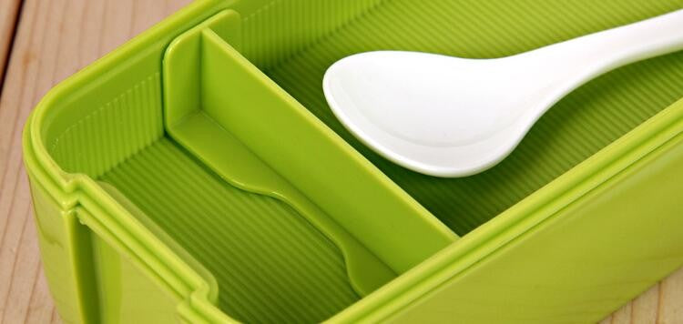 New Design 750ml Collapsible Portable Lunch Box Microwave Oven Lunch Bento Boxes Folding Lunchbox Eco-Friendly