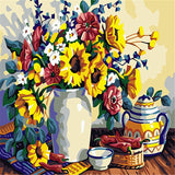 HELLOYOUNG DIY Handpainted Oil Painting Zouju Sheng put Digital Painting by numbers oil paintings chinese scroll paintings
