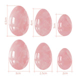 Rose Quartz Yoni Egg Jade Eggs Women Kegel Exerciser Jade Massager Vaginal Muscles Tightening Ball Crystal Kegel Eggs