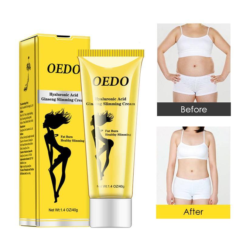 Hyaluaronic Acid Ginseng Slimming Cream Reduce Cellulite Lose Weight Burn Fat Slim Gel Body Shaping Massage Creams Health Care Main image