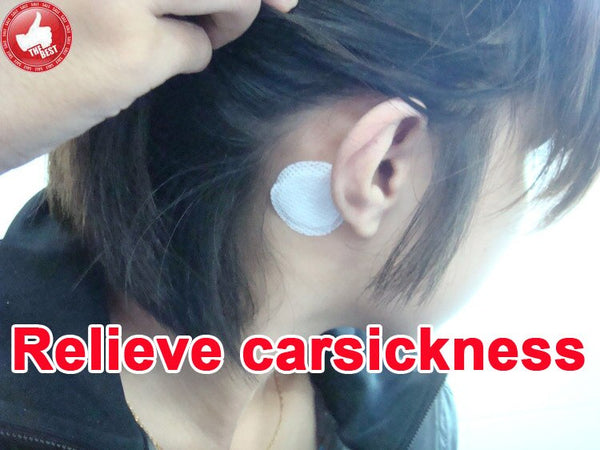 Car Motion Sickness Relief Patch Anti Carsickness Airsickness Seasickness Nausea Dizzy Preventing Sickness PatchD0579 30pcs/5bag
