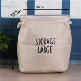 Folding Laundry Storage Basket for Toys Geometry Storage Barrel Standing Clothing Storage Bucket Laundry Organizer Holder Pouch