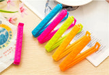 Sealing clip 5pcs/lot Printing large Korean love freshness seal clip Food sealing clip 5 installed Bag clip 11*1.4cm 5g