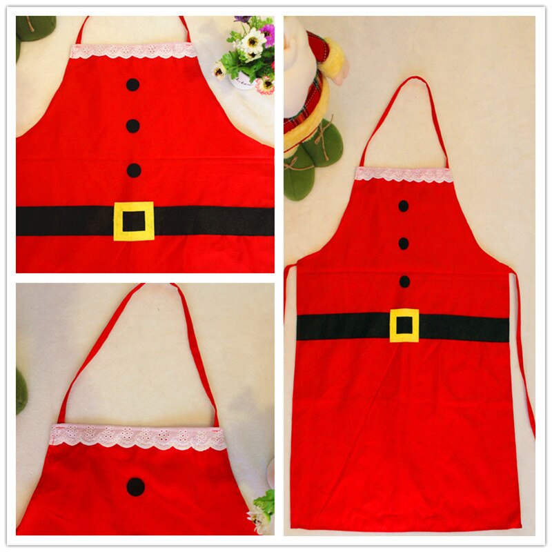 Christmas Decorations For Home Commodity Convenient Christmas Aprons Christmas Family Party Supplies Secondary image