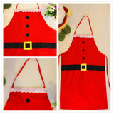 Christmas Decorations For Home Commodity Convenient Christmas Aprons Christmas Family Party Supplies