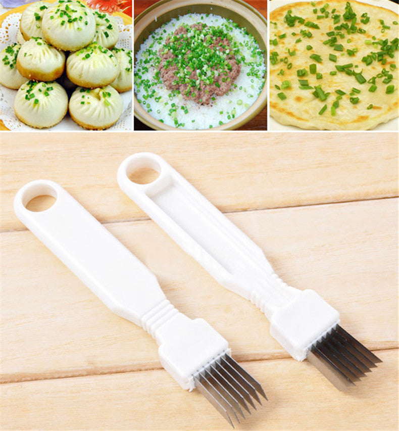 Convenient Onion Knife CutterGraters Slicers Shredder Plastic+Stainless Steel knives With Cover Vegetable Tools