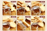 Kitchen DIY Cartoon Cookies Mold Tools Aluminium Alloy Fondant Cake Sugarcraft Cutter Tools