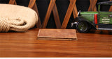 New high quality Cow wallet  leather casual handmade Money wallet retro fashion crazy horse leather simple  men's wallet