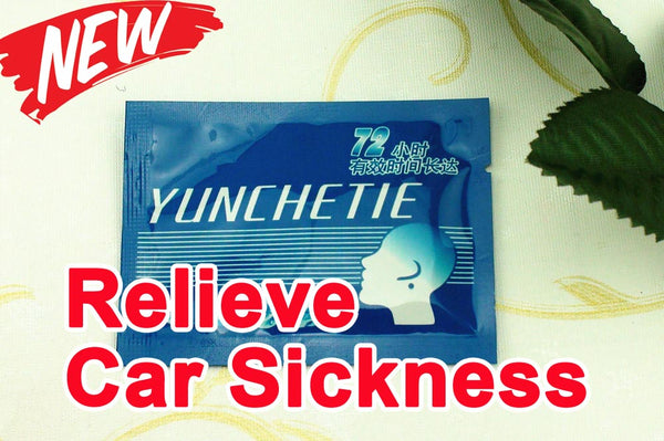 30pcs/5bag Car Motion Sickness Relief Patch Anti Carsickness Airsickness Seasickness Nausea Dizzy Preventing Sickness PatchD0579