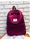 New Shiner Women Backpack Solid Color Preppy Casual Backpack for Teenage Girls Female School Shoulder Bag Bagpack mochila