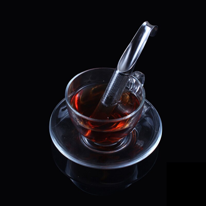 Tea Strainer Amazing Stainless Steel Tea Infuser Pipe Design Touch Feel Good Holder Tool Tea Spoon Infuser Filter