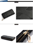 Genuine Leather Wallet for Women Lady Long Wallets Women Purse 6 Colors Wallet female Card Holder women clutch DC10