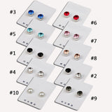 Weight Loss Earrings Healthy Stimulating Acupoints Stud Magnetic Therapy Health Care Slimming Tool 1 Pair