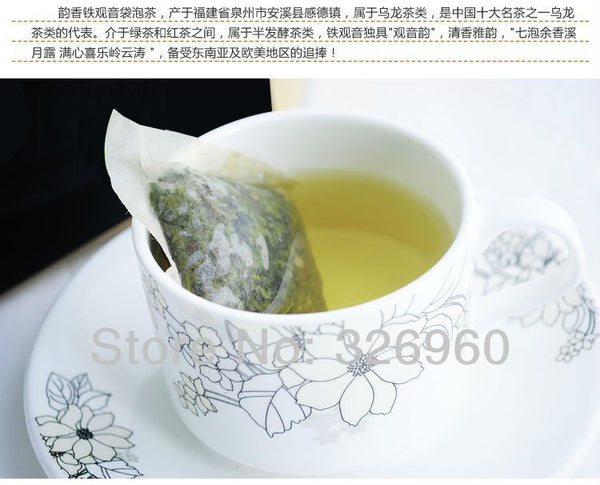 TemuTea 24 Bags Chinese Tieguanyin Tea Oolong Tea Black Tea Green Tea Puer Tea Herbal Tea New Tea