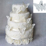 Butterfly Shape 2 pcs/lot Cake Mold 2 Sizes Food-Grade Plastic Fondant Decorating Cookie Plunger Cutters DIY Baking Molds