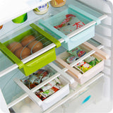 Creative Refrigerator Storage Box Fresh Spacer Layer Storage Rack Drawer Fresh Spacer Sort Kitchen Tool 16.5x15cm