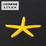 2pcs/lot simulation resin coral aquarium fish tank fish turtle small ornaments mini gift decoration starfish DIY ornaments