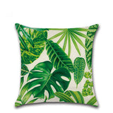 BZ147 Luxury Leaves of rainforest Cushion Cover Pillow Case Home Textiles supplies decorative throw pillows chair seat