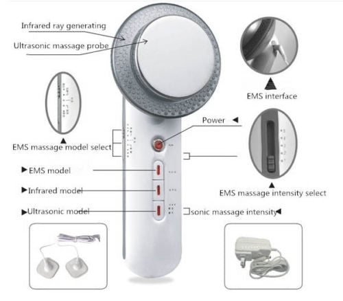 Ultrasound Cavitation EMS Body Slimming Massager Weight Loss Lipo Anti Cellulite Fat Burner Galvanic Infrared Ultrasonic Therapy Secondary image
