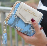 wallets women wallet lady leather purse dollar price wallets high quality purses card holder money female bag LS8736AY