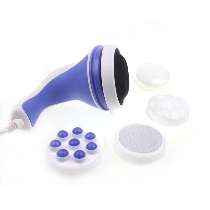5 in 1 Full Relax Tone Spin Body Massager 3D Electric Full Body Slimming Massager Roller Cellulite Massage Smarter Device Main image