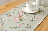BZ386 Pastoral American country elegant bed's meal gift manufacturers selling table runner tassels runner table cover