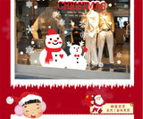 Creative personality Snowman Wall Stickers Home Decorative Waterproof Wallpapers
