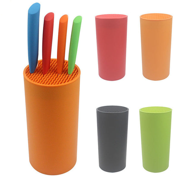 Tool holder multifunctional plastic tool holder knife block knife stand sooktops tube shelf chromophous kitchen accessories
