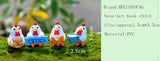 XBJ085 Mini 2pcs Take book chick Bottle decoration supplies moss micro landscape deco  Garden deco Creative handicrafts