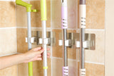 Wall Housekeeper Wall Mounted Mop Organizer Holder PP+PVC Brush Broom Hanger Storage Rack Kitchen Tool Dropshipping