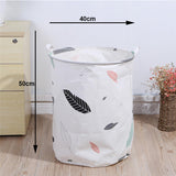 Folding Laundry Storage Basket for Toys Geometry Storage Barrel Standing Clothing Storage Bucket Laundry Organizer Holder Pouch