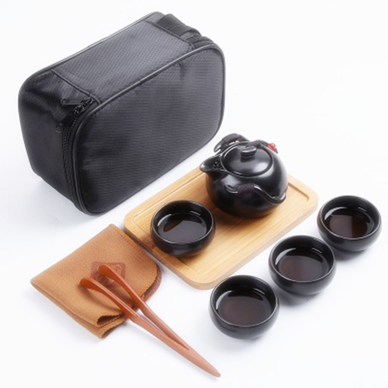 ceramic teapot kettle gaiwan tea cup for puer chinese tea pot portable tea set drinkware Main image