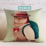 BZ109 Luxury Cushion Cover Pillow Case Home Textiles supplies Lumbar Pillow Mr.cat Pattern decorative throw pillows chair seat