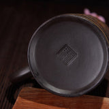 Round purple queen of Pu'er Filter tea cup ceramic cups office cups gift travel kung fu for teas 300ML