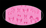 New Baking Moulds Different Mini Bow Design Silicone Chocolate Mold Birthday Cake Decorating Fondant Cake Tools