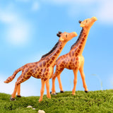 XBJ011 Home Micro Landscape Decorations DIY Doll House Deer Giraffe Crafts Fairy Garden Miniatures Terrariums Succulents
