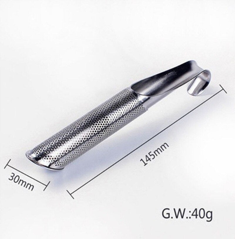 Tea Strainer Amazing Stainless Steel Tea Infuser Pipe Design Touch Feel Good Holder Tool Tea Spoon Infuser Filter