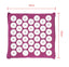 Massager Cushion Acupuncture Sets Relieve Stress Back Pain Acupressure Mat/Pillow Massage Mat Rose Spike Massage and Relaxation