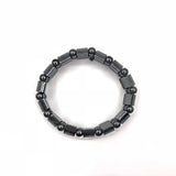 Adjustable Weight Loss Round Black Stone Magnetic Therapy Bracelet Health Care Luxury Slimming Product