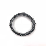 Adjustable Weight Loss Round Black Stone Magnetic Therapy Bracelet Health Care Luxury Slimming Product